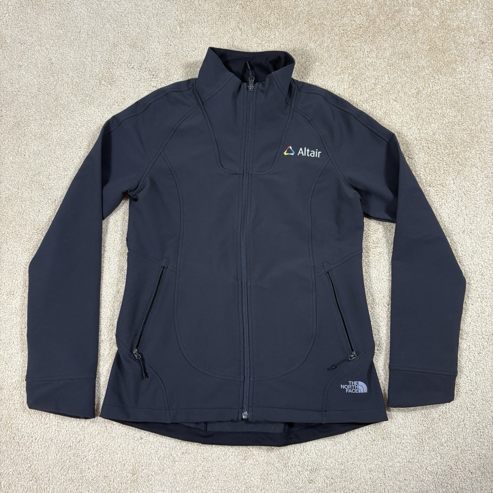 The North Face WindWall Women's Full Zip Windproof Jacket Black Medium M